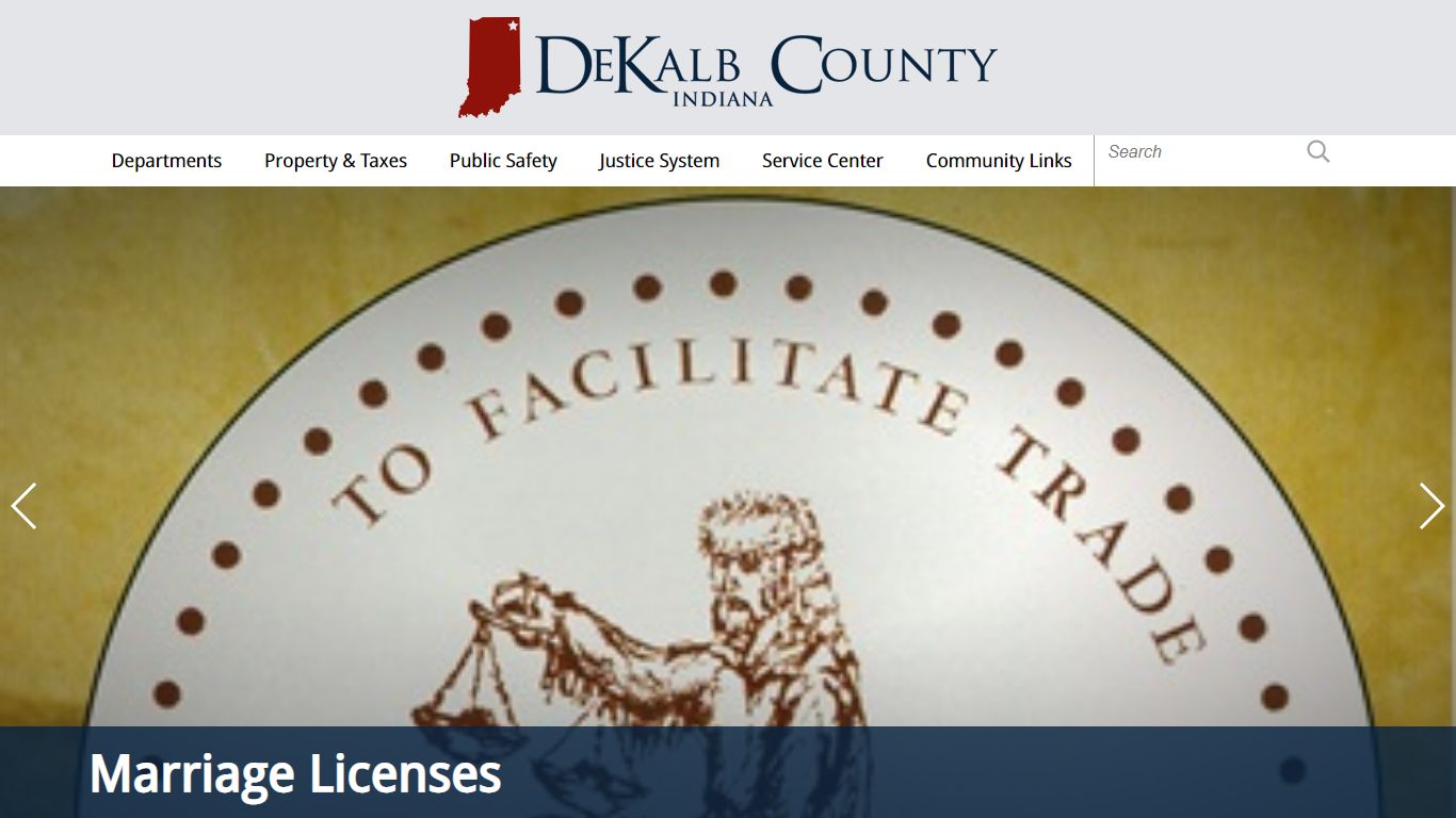 Marriage Licenses / DeKalb County, Indiana